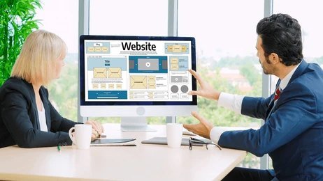 Business website development